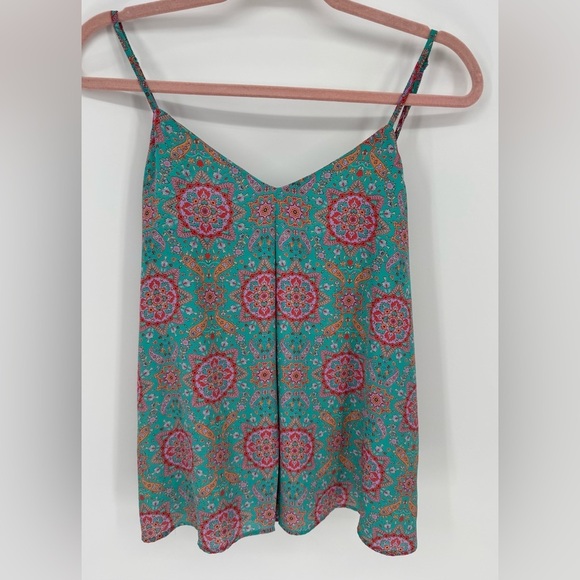 Cynthia Rowley Women's Pleated Blouse Tank Top - Picture 1 of 12
